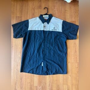 Vintage Red Kap Toyota Acura Technician Work Shirt Size XL